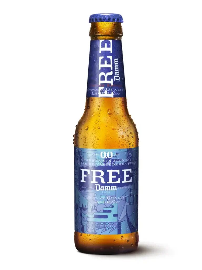 Botellín cerveza Free Damm